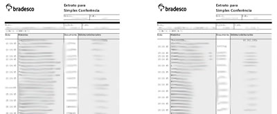 Banco Bradesco - layout 3