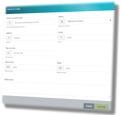 Modal para edição de conteudo